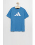 adidas Performance Детска памучна тениска HG8861 - Pepit.bg