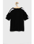 adidas Performance Детска тениска GN5739 в черно с принт - Pepit.bg