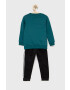 adidas Performance Детски анцуг HF1960 в зелено - Pepit.bg