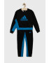 adidas Performance Детски анцуг в черно - Pepit.bg