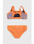 adidas Performance Детски бански от две части 3S BIKINI в оранжево - Pepit.bg