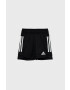 adidas Performance Детски къс панталон EA2501 в черно с регулируема талия - Pepit.bg