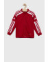adidas Performance Детски суичър sq21 tr jkt y в червено с апликация - Pepit.bg