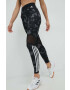 adidas Performance Клин за трениране Hyperglam в черно с десен - Pepit.bg