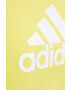 adidas Performance Памучен суичър в жълто с принт - Pepit.bg