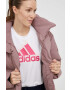 adidas Performance Пухено яке в розово със зимна изолация - Pepit.bg