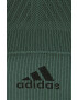 adidas Performance Спортен сутиен Aeroknit в зелено - Pepit.bg