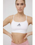 adidas Performance Спортен сутиен Aeroreact в сиво - Pepit.bg