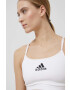 adidas Performance Спортен сутиен Aeroreact в сиво - Pepit.bg