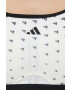 adidas Performance Спортен сутиен AeroReact В бяло с десен - Pepit.bg
