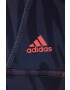 adidas Performance Спортен сутиен HA4324 в тъмносиньо с десен - Pepit.bg
