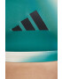 adidas Performance Спортен сутиен Powerimpact в зелено с десен - Pepit.bg
