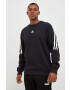 adidas Performance Суичър в черно с принт - Pepit.bg