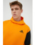 adidas Performance Суичър HE9819 в оранжево с принт - Pepit.bg