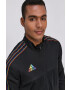 adidas Performance Суичър мъжки в черно с принт - Pepit.bg
