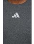 adidas Performance Тениска за бягане Own the Run в сиво с принт - Pepit.bg