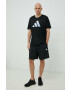 adidas Performance Тениска за бягане Run Icons В черно с принт - Pepit.bg