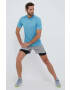 adidas Performance Тениска за трениране Workout Base Logo в синьо с принт - Pepit.bg