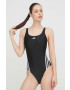 adidas Performance Цял бански 3-Stripes в черно с меки чашки - Pepit.bg