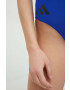 adidas Performance Цял бански Bars Colourblock в синьо с мека чашка - Pepit.bg