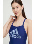 adidas Performance Цял бански Big Logo в синьо с мека чашка - Pepit.bg