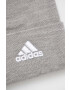 adidas Шапка в сиво от плътен трикотаж - Pepit.bg