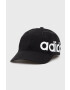 adidas Шапка FL3713 в черно с принт - Pepit.bg