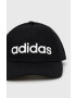 adidas Шапка с козирка в черно с принт - Pepit.bg
