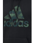 adidas Суичър в черно с апликация - Pepit.bg