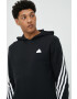 adidas Суичър в черно с качулка с принт - Pepit.bg