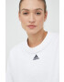 adidas Суичър в бяло с изчистен дизайн - Pepit.bg