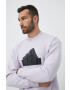 adidas Суичър в лилаво с апликация - Pepit.bg