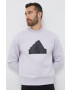 adidas Суичър в лилаво с апликация - Pepit.bg