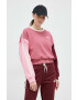 adidas Суичър в розово с десен - Pepit.bg