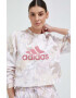 adidas Суичър в розово с десен - Pepit.bg