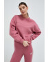 adidas Суичър в розово с изчистен дизайн - Pepit.bg