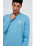 adidas Суичър в синьо с апликация - Pepit.bg