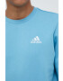 adidas Суичър в синьо с апликация - Pepit.bg