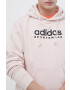 adidas Суичър в бяло с изчистен дизайн - Pepit.bg