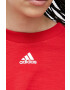 adidas Суичър в червено с принт - Pepit.bg
