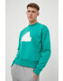 adidas Суичър в зелено с принт - Pepit.bg