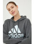 adidas Суичър в сиво с принт - Pepit.bg