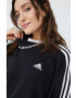 adidas Суичър HC9124 в черно с апликация - Pepit.bg