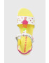 Agatha Ruiz de la Prada Детски сандали от кожа в бяло - Pepit.bg