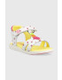 Agatha Ruiz de la Prada Детски сандали от кожа в бяло - Pepit.bg
