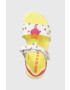Agatha Ruiz de la Prada Детски сандали от кожа в бяло - Pepit.bg
