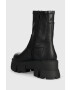 Aldo Боти Grandsole в черно с висок ток - Pepit.bg
