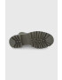 Aldo Боти дамски в зелено с платформа - Pepit.bg