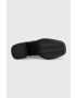 Aldo Боти Upstep в черно с висок ток - Pepit.bg