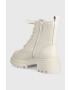 Aldo Кожени кубинки Bigmark в бежово с платформа - Pepit.bg